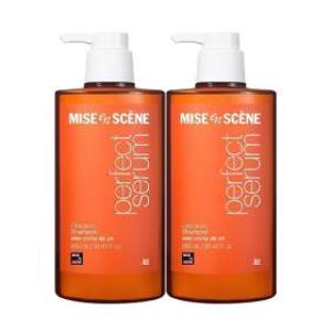(5% 결제할인)미쟝센 퍼펙트 오리지널 세럼 샴푸 900ml 2개