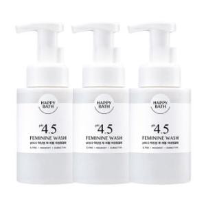 (5% 결제할인)해피바스 PH4.5약산성 쑥/로즈 버블 여성청결제 300ml 3개