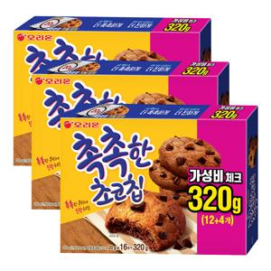 (천만흥행딜)오리온 촉촉한 초코칩 16개입 x 3박스