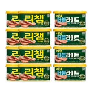 리챔 오리지널 200g 8캔 + 리챔 더블라이트 200g 4캔