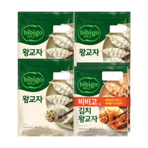 (온라인) CJ 비비고 왕교자 1.05kg x3봉 + 김치왕교자 420g x2봉