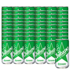 (결제할인10%)(천만흥행딜)칠성사이다 210ml x 60캔 청량음료 / 탄산음료 / 탄산