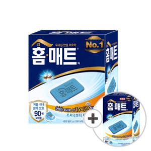홈매트 모기약 교체용 150매 (90매 + 증정 60매)