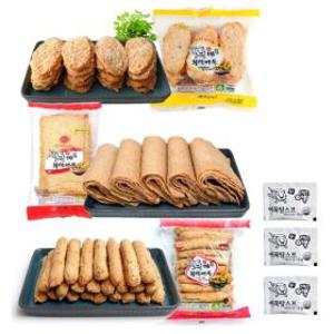 부산 범표어묵 사각어묵800g +봉어묵800g+야채어묵 700g (총 2.3kg)