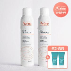 (스타배송) 아벤느 오떼르말 미스트 300ml 2개 +클렌징젤 15ml 2개 증정