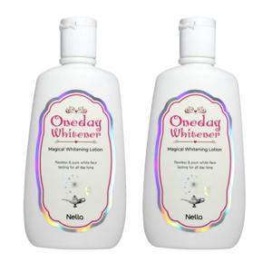 1+1 넬라 원데이화이트너 화이트닝 로션 120ml /미백 로션 워터프루프