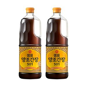 샘표 양조간장501 1.7L 2개