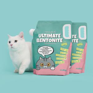 (벤토특가)미유박스 고양이모래 벤토나이트 23.6kg(11.8kg x 2개) 와이오밍 소디움벤토 국내생산 응고 탈취
