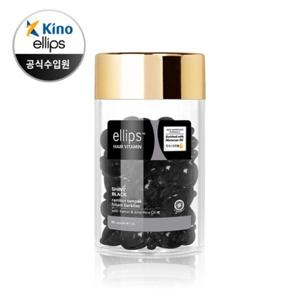 엘립스 헤어비타민 에센스 (블랙) 블랙 위드 캔들 넷알로에 베라 50캡슐 반곱슬/손상모발/보습효과