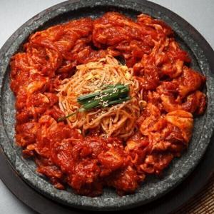 (마포미식로드) 한돈 기사식당 제육볶음 300g 1팩 고추장 불고기 두루치기 돼지 주물럭 불백 고기
