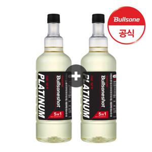 (New)불스원샷 플래티넘 연료첨가제 5in1 500ML 2종택1(휘발유/경유 택1) 1+1