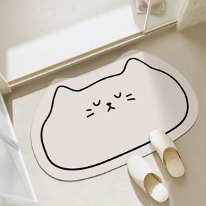 고양이 규조토 발매트 욕실매트 거실매트 집안 분위기 바꾸는 작은 포인트