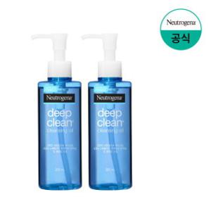 뉴트로지나  딥클린 클렌징 오일 200ml x2+(증)아크네폼 40g