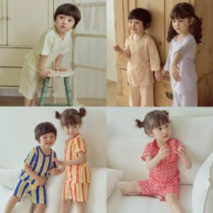 (천만흥행딜) 최대30% 혜택가 4130원부터~ 유아 키즈 실내복 세일/유아동 여름 내의 잠옷/풍기인견 민소매