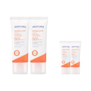 에스트라 더마UV365 비타C 광채수분 선크림 40ml 듀오