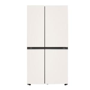 LG 디오스 AI 오브제 매직스페이스 양문형 냉장고 1등급 베이지 832L S834MEE111 바름(무료배송)