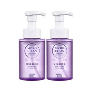 해피바스 마이크로 클린 딥 버블 클렌징폼 300ml 2개