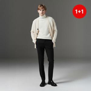 (12%쿠폰)인터메조공식 SS신상모음 1+1행사/사계절 클래식 남성 정장 바지 데일리 스트레치팬츠 PMCFMCP301