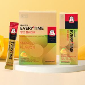 정관장 에브리타임 망고 플레이버 10ml x 20포 1개 4+1 이벤트
