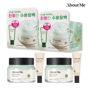 어바웃미 숲 진정수분 크림 80ml+80ml+10ml+10ml 기획세트(임박특가26년11월)