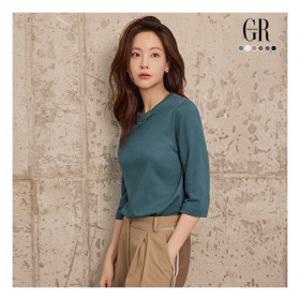 조르쥬 레쉬 (26SS) 퓨어코튼100 7부 티블라우스 6종