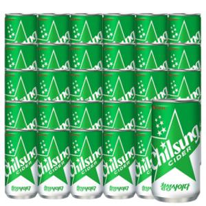 칠성사이다 210ml x 30캔 청량음료 / 탄산음료 / 탄산