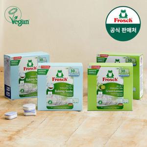 프로쉬 독일 식기세척기세제 오리지널 30개입 4개