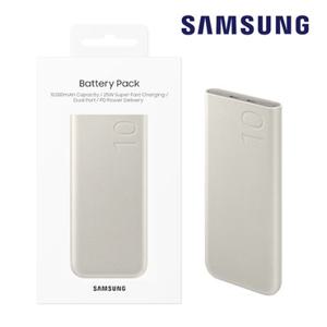 삼성 정품 25W C타입 급속 초고속 대용량 보조배터리 10000mAh 갤럭시 아이폰 호환 충전케이블 포함 동시충전 EB-P3401 N