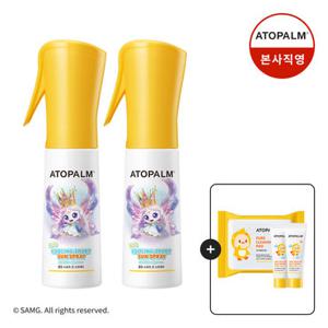[캐치  티니핑 한정판] 아토팜 쿨링스포츠 선 스프레이 100mlX2 (증정)클렌징패드+징크선크림10g*2 4/27~5/3