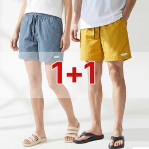 [파라고나 2장세트] 남여공용 말리부 숏 밴딩 팬츠 8컬러 3사이즈 B24P209 나일론 반바지