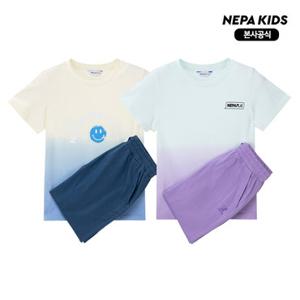 [네파키즈/택가89,000] KID5913 다잉 클라우디 반팔세트 본사직영