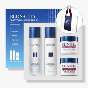 엘렌실라 [57%OFF]달팽이 오리지날 스킨케어 선물세트+쇼핑백 1장 (정가 75,000원/코어핏토너 1개+코어핏로션 1개+오리지날 달팽이크림 2개)