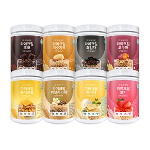 오늘부터 라이크밀 8종 450g 단백질 쉐이크 프로틴 맛있는 식사대용 한끼 대용량 파우더