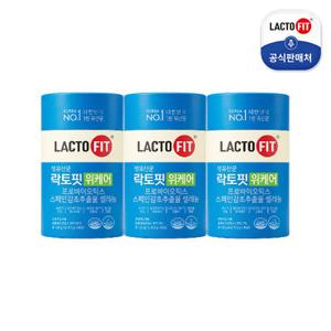 [종근당건강] 락토핏 위케어 60포 3통(3개월분) / 신제품