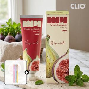 [칫솔3입 증정] 크리오 마이 민티스 상쾌한 무화과민트향 치약 100g 3개입x2세트