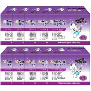 아몬스 암컷용 애견 기저귀 초소형 100매 1BOX