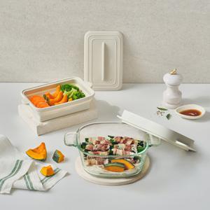 [5월4일 단 하루 사은품] 글라스락 스팀 마스터 찜기 듀오 세트