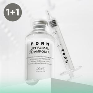[본사공식] 리르 PDRN 리포좀 14 앰플 1+ 1 - 고농축 영양 앰플 보습 미백 주름개선