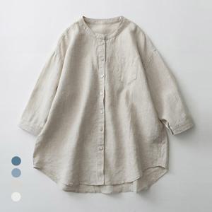 KARRA 네이처7부블라우스_A6M0026