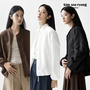 [TV상품]김서룡 25FW 글램 나일론 봄버 점퍼