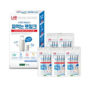 짜먹는 펫밀크 12g x 25개입 강아지 고양이 우유 파우치 스틱