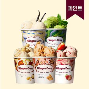하겐다즈 아이스크림 파인트 3개