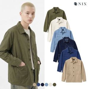 [NIX]유니) 코튼컬러 루즈핏 초어자켓(FNRSCUV705P)