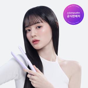 글램팜 [GP105PP] 글램시크 OMG(오마이글램) 퍼플 - 미들사이즈 고데기