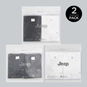 [백화점]지프 (Jeep) 2PACK  남녀공용 반팔티셔츠