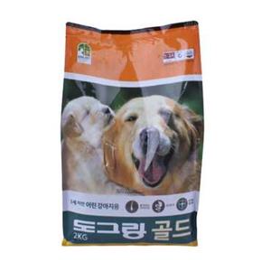 도그랑 골드 절약형(어린 강아지용)사료 2kg 새끼 1세미만 애견 모질개선 변냄새감소 프리미엄