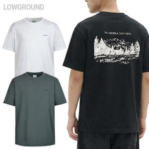 로우그라운드 시에라 반팔티 남자 반팔티셔츠 세미 오버핏 빅사이즈 M~4XL