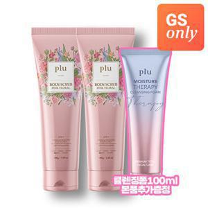[100g 증량] 플루 [1+ 1] 핑크플로럴 바디스크럽 250g +클렌징폼 증정