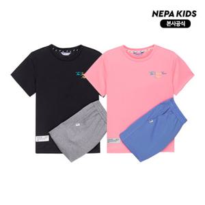 [네파키즈/택가69,000] KID5958 요요 반소매 상하세트 본사직영