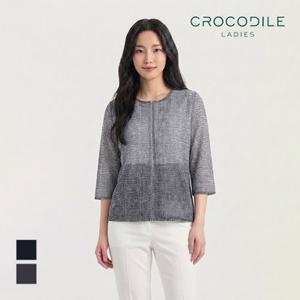 [크로커다일레이디] 보트넥 크로셰 가디건_CLCMJK103